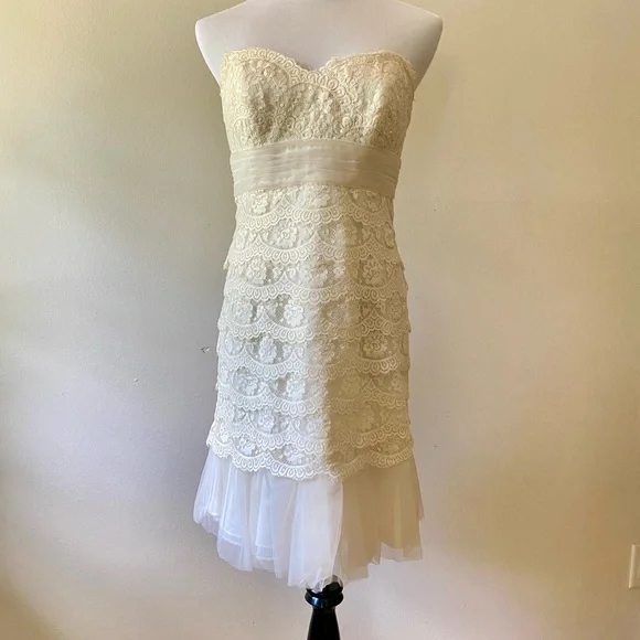 Dresses | Davids Bridal Short Strapless Wedding Dress | Poshmark Dresses | Davids Bridal Short Strapless Wedding Dress | Poshmark